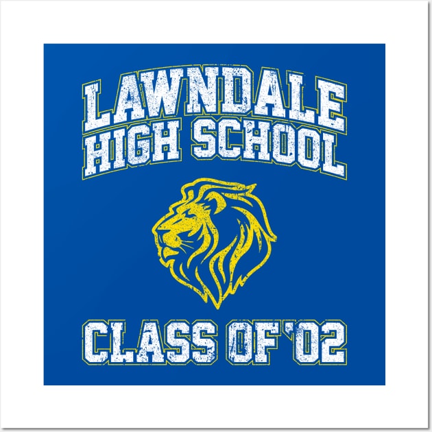 Lawndale High School Class of 02 - Daria Wall Art by huckblade